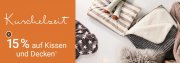 Butlers &ndash; 15% auf Kissen und Decken