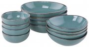 Butlers Finca 12-teiliges Porzellan Schalen-Set