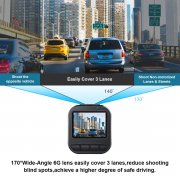 CACAGOO 170 &deg; Weitwinkel Auto Dash Cam f&uuml;r nur 29,39&euro; inkl. Versand (prime)
