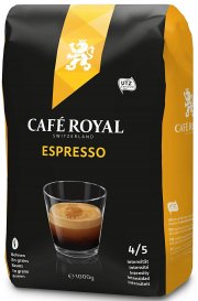 Caf&eacute; Royal Espresso Bohnenkaffee 1kg, 1er Pack (1 x 1kg)