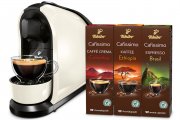 Cafissimo PURE White Kapselmaschine inkl. 30 Kapseln 