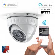 Caliber HWC402 1080P FHD WiFi IP Outdoor Dome-Kamera im Netto f&uuml;r 74,99 Euro