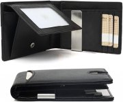 CALIYO Herren Portemonnaie aus hochwertigen Leder mit RFID Schutz in edler Geschenkbox