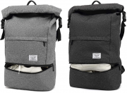 CALIYO Rolltop Rucksack mit 15,6" Laptop Fach