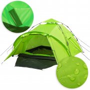 Camping Zelt f&uuml;r 3-4 Personen mit Tragetasche 300x220x150cm