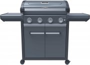 Campingaz 4 Series Premium BBQ Gas-Grillwagen mit 4-Brenner aus Edelstahl und Deckelthermometer