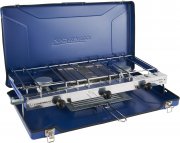 Campingaz Camping Chef Vario Fold 2-flammiger Gaskocher mit Toastfunktion
