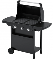 Campingaz Compact 3 L BBQ Gas-Grillwagen mit 3-Brennern und Thermometer