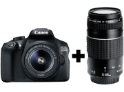 CANON EOS 1300D mit 2 Objektiven (18-55 mm & 75-300 mm) f&uuml;r 299 &euro;!!!