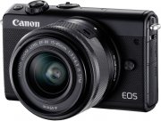 Canon EOS M100 Systemkamera 24,2MP, 7,5 cm (3 Zoll) Display, WLAN, NFC, Bluethooth, Full HD