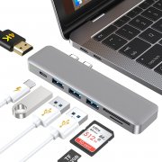 Cappuon 7-in-1 Multiport 3.1 Typ-C USB Hub
