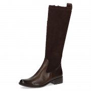 CAPRICE Stiefel aus Leder/Textil in Braun reduziert
