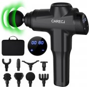 CARECJ Massagepistole mit 8 Massagek&ouml;pfen