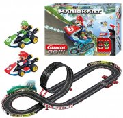 Carrera 20062491 GO!!! Nintendo Mario Kart 8 Rennstrecken-Set mit Mario & Luigi Spielzeugautos