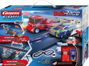 Carrera Build N' Race Set 3,6 m elektrische Rennbahn mit 2 Slotcars und Handreglern