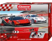 Carrera Digital 143 GT Race Club Rennbahn