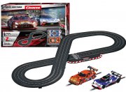 Carrera Evolution Flames and Fame - 5,3m Autorennbahn mit Rennwagen