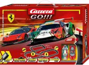 Carrera GO!!! Ferrari Pro Speeders Rennbahn-Set