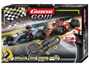 Carrera Go!!! Up to Speed Formel 1 Autorennbahn mit Mercedes-AMG F1 W13 E und Ferrari F1-75