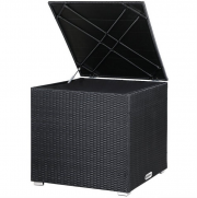 Casaria 318 Liter Polyrattan Auflagenbox 75x75x70cm