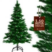 Casaria K&uuml;nstlicher Weihnachtsbaum 150cm inkl. St&auml;nder
