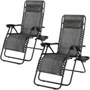 Casaria Luxus Liegestuhl 2er Set