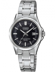 Casio Collection LTS-100D Damen Analog Uhr mit Edelstahl Armband