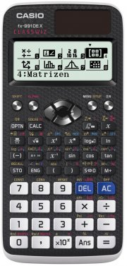 Casio FX-991DE X wissenschaftlicher ClassWiz Rechner mit nat&uuml;rlichem Display