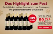Castell Colindres Gran Reserva 2013 f&uuml;r 59,90&euro; statt 119,40&euro;