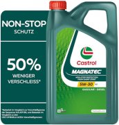 Castrol MAGNATEC 5W-30 A5 Motor&ouml;l (5L) f&uuml;r 21,37&euro; bei Amazon
