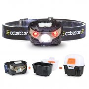 ccbetter LED-Stirnlampe mit USB f&uuml;r 7,90&euro; inkl. Versand (Prime) (statt 16&euro;)