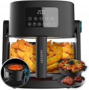 Cecotec Cecofry Flip&Grill 4500 3 in 1 4,5 Liter Hei&szlig;luftfritteuse mit Grill und Topf
