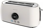 Cecotec ClassicToast 15000 Extra Double Langschlitz 4 Scheiben Toaster