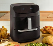 Cecotec FoodCourt 11000 Connected C 11 Liter Backofen & Hei&szlig;luftfritteuse mit Wi-Fi-App-Steuerung