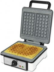 Cecotec Fun Gofrestone Double Waffeleisen mit RockStone Antihaftbeschichtung