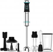 Cecotec Power TitanBlack 1200 XL PerfectCream&Crush 4-Klinge Stabmixer mit Zubeh&ouml;r