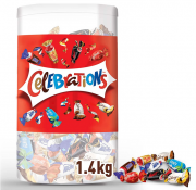 Celebrations Blisterbox mit 1,435 kg Mini-Schokoriegel Mix