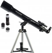 Celestron 21036 PowerSeeker 70AZ Teleskop mit Aluminiumstativ