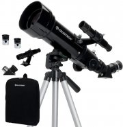 Celestron TravelScope 70/400 Teleskop mit Rucksack und Aluminium-Stativ