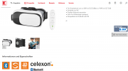  CELEXON Virtual Reality Brille im Wochendeal f&uuml;r unter 10,- &euro;!