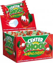 Center Shock Rolling Cherry Box mit 100 Kaugummis