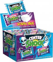 Center Shock Scary Mix Box mit 100 Kaugummis extra-sauer mit verschiedenen Sorten
