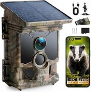 CEYOMUR Solar Wildkamera mit 4K/68MP & WLAN f&uuml;r nur 49,99&euro;