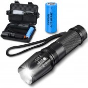 Chanarily wiederaufladbare LED Taschenlampe
