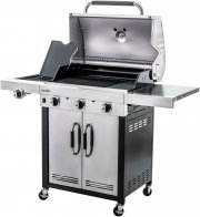 Char-Broil Advantage 345S - 3 Brenner Edelstahl Gasgrill mit Seitenbrenner