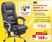 Chefsessel mit Massagefunktion bis 150kg im Netto Online Shop
