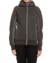 Chiemsee Fleecejacke Bernice, Kapuze, gerader Schnitt, magnet melange f&uuml;r 36,24&euro;