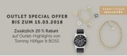 Christ: 20% Extra-Rabatt auf bereits reduzierte Artikel von Tommy Hilfiger & BOSS