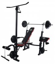 Christopeit Hantelbank inkl. 38,5 kg Gewichtsset Zement & Langhantelstange f&uuml;r 215,86&euro; statt 296,99&euro;