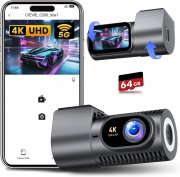 Cievie C200 5G WiFi 4K Dashcam mit WDR Nachtsicht, 24/7 Park&uuml;berwachung, G-Sensor